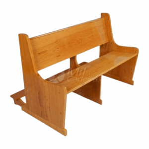 Banco para Igreja de Madeira