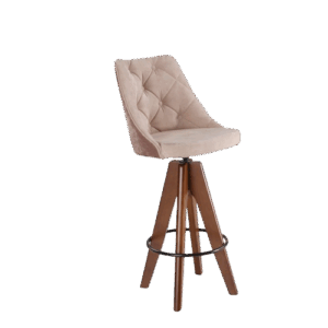 Banqueta Elegance Giratória com Botão