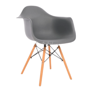 Cadeira Flórida com Braço Cinza