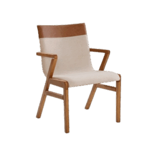 Cadeira Yara com Braço - Det Costura