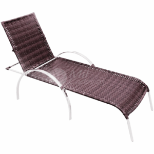 Espreguiçadeira em Alumínio e Fibra Sintética
