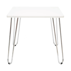 Mesa em Madeira e Alumínio