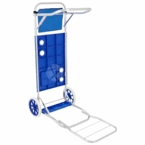 Carrinho Mesa para Praia em Alumínio com Avanço