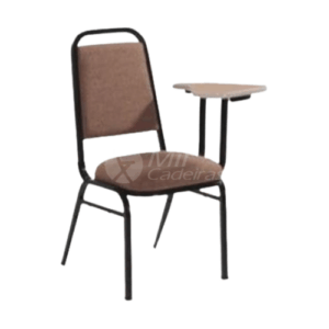 Cadeira Auditório Escolar - Castanho