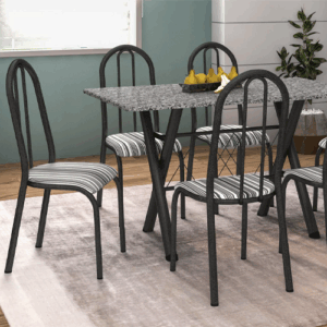 Conjunto Deise 6 cadeiras 56