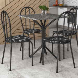 Conjunto Thais 4 cadeiras