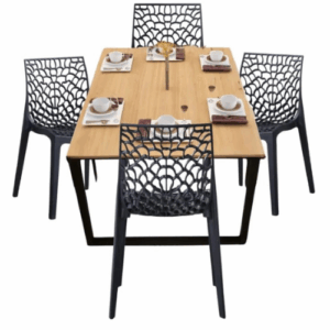 Conjunto Mesa e Cadeiras Vintage