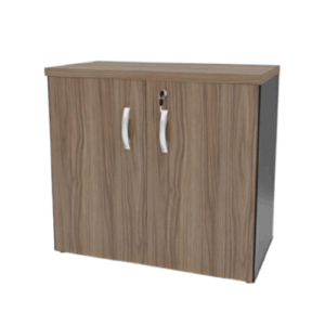Armário Para Escritório Multiuso Baixo Fechado 2 Portas