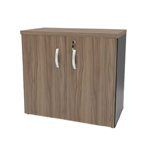 Armário Para Escritório Multiuso Baixo Fechado 2 Portas